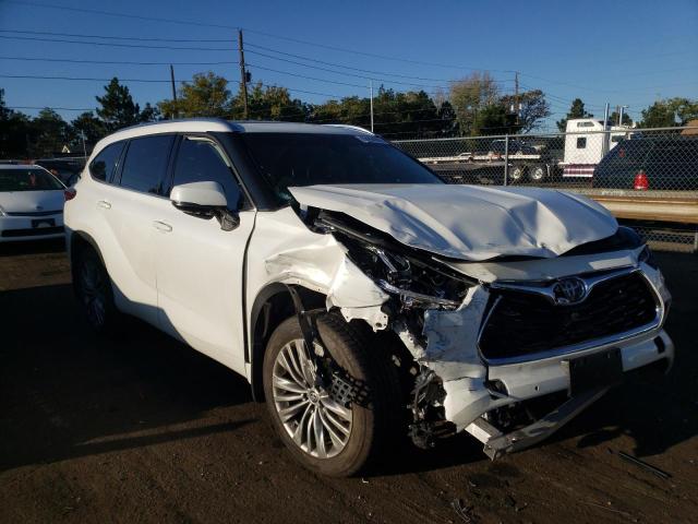 TOYOTA HIGHLANDER 2021 with VIN 5TDFZRBH9MS105369 - Photo from auction