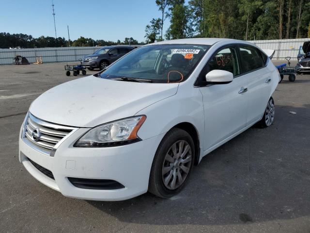 Photo 2 from auction – 2015 NISSAN SENTRA S with VIN 3N1AB7AP1FY338771