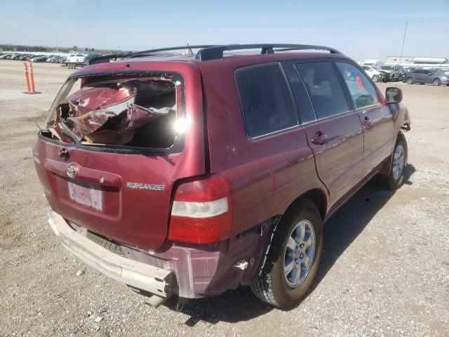 Photo 4 from auction – 2004 TOYOTA HIGHLANDER with VIN JTEEP21A740044650