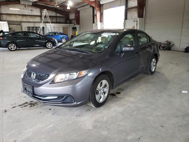 Photo 2 from auction – 2015 HONDA CIVIC LX with VIN 19XFB2F53FE704809