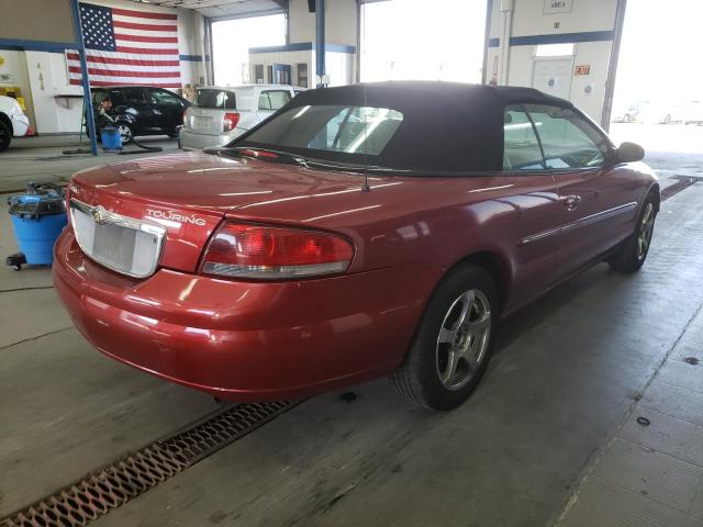 Photo 4 from auction – 2005 CHRYSLER SEBRING TO with VIN 1C3EL55R65N652945