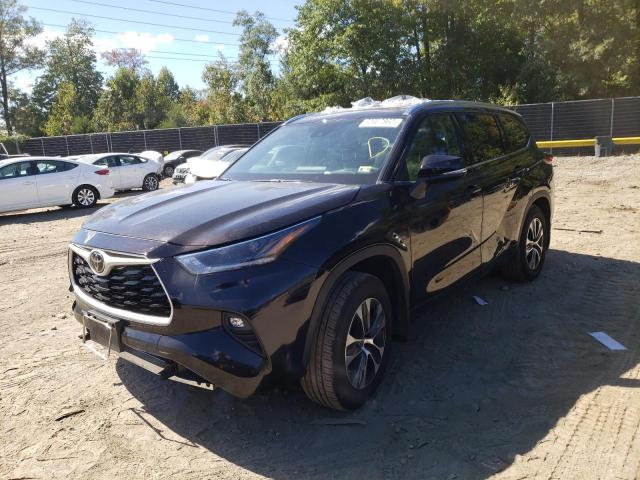 Photo 2 from auction – 2021 TOYOTA HIGHLANDER with VIN 5TDGZRBH6MS144828