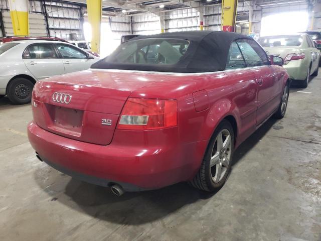 Foto 4 de la subasta – 2004 AUDI A4 QUATTRO con VIN WAUDT48H64K026166