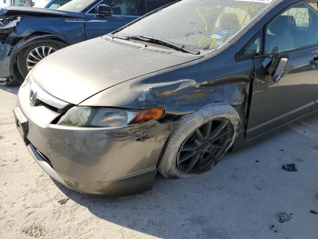 Photo 9 from auction – 2007 HONDA CIVIC LX with VIN 2HGFA16557H310622