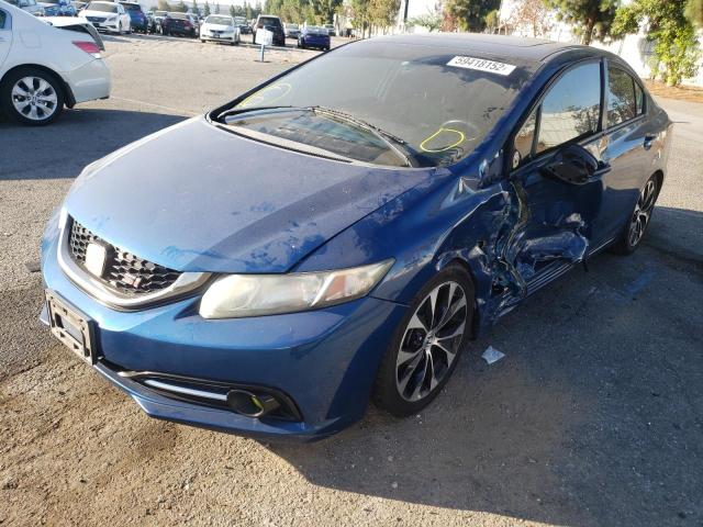 Photo 2 from auction – 2013 HONDA CIVIC SI with VIN 2HGFB6E54DH702885