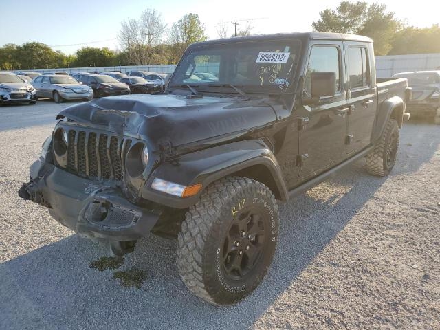 Photo 2 from auction – 2022 JEEP GLADIATOR with VIN 1C6HJTAG0NL112226