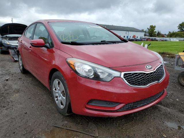 KIA FORTE LX 2015 with VIN KNAFX4A62F5337083 - Photo from auction