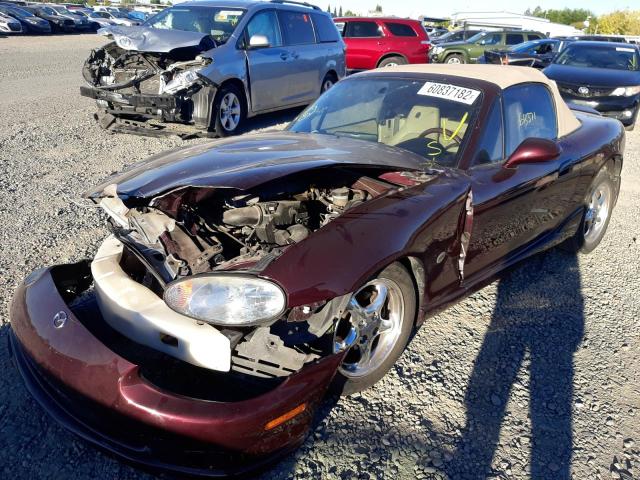 Photo 2 from auction – 2000 MAZDA MX-5 MIATA with VIN JM1NB3534Y0150161