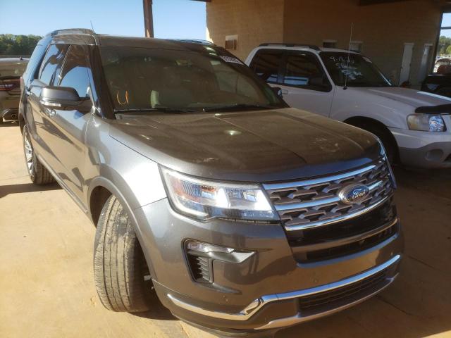 FORD EXPLORER L 2018 with VIN 1FM5K7F83JGB10499 - Photo from auction