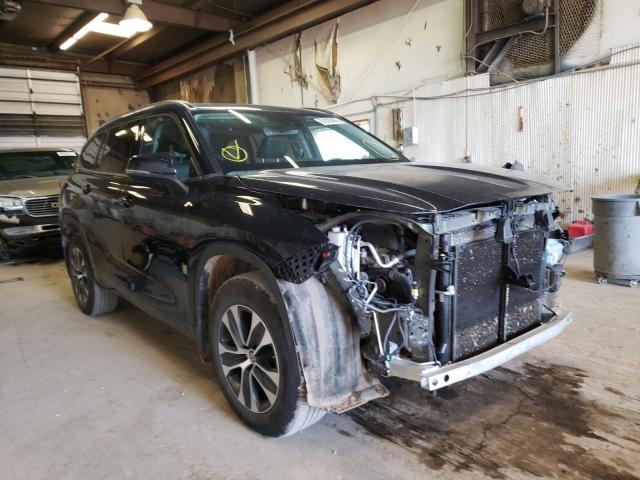Photo 1 from auction – 2021 TOYOTA HIGHLANDER with VIN 5TDGZRBH1MS071738