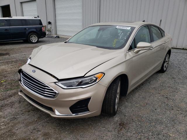 Photo 2 from auction – 2019 FORD FUSION SEL with VIN 3FA6P0CD6KR150496