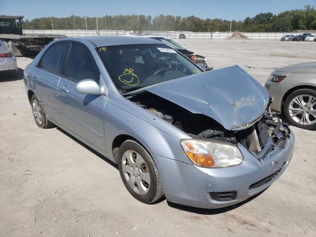 KIA SPECTRA EX 2007 with VIN KNAFE121X75381969 - Photo from auction