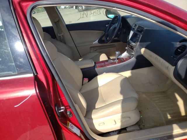 Photo 5 from auction – 2006 LEXUS IS 250 with VIN JTHCK262X65004496