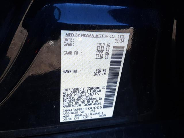 Photo 10 from auction – 2014 NISSAN ALTIMA 2.5 with VIN 1N4AL3AP8EC400005