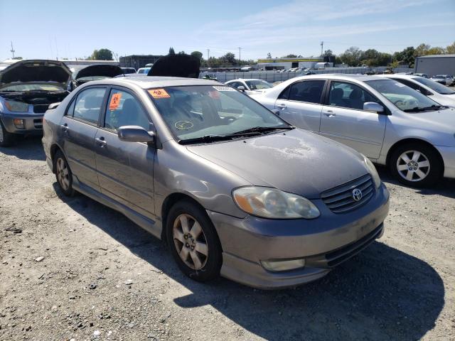 TOYOTA COROLLA CE 2003 with VIN 1NXBR32E03Z189167 - Photo from auction