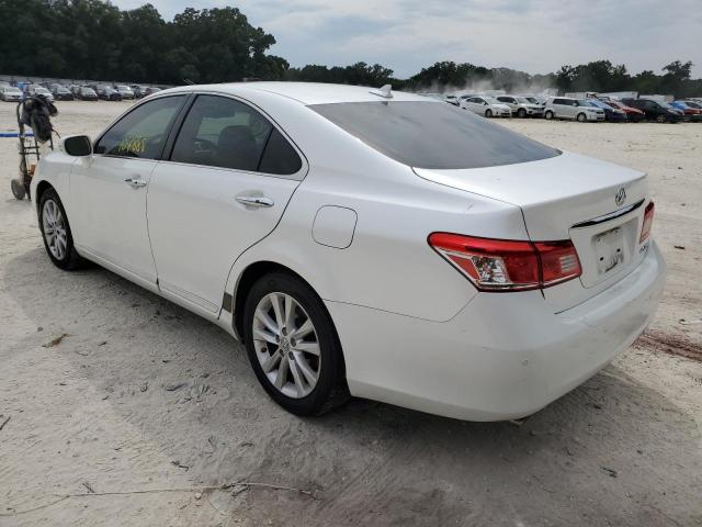 Photo 3 from auction – 2011 LEXUS ES 350 with VIN JTHBK1EG1B2425151