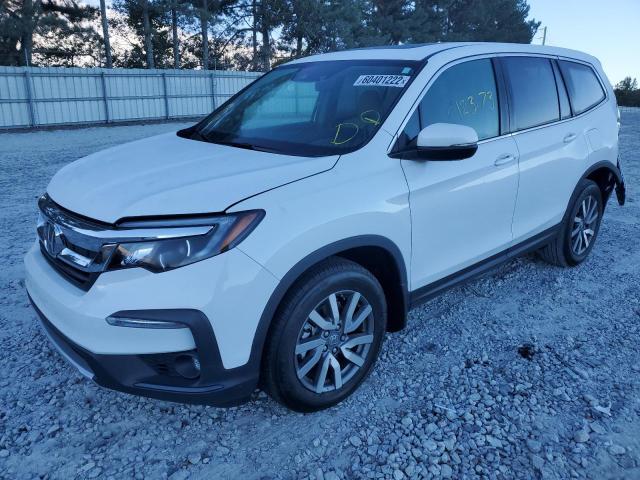 Photo 2 from auction – 2021 HONDA PILOT EXL with VIN 5FNYF5H55MB028852