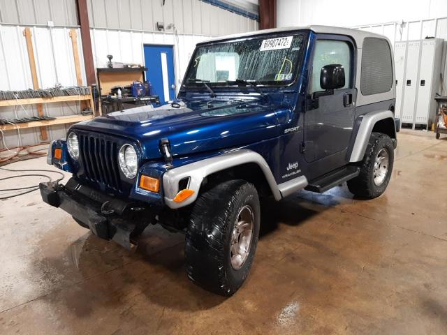 Photo 2 from auction – 2004 JEEP WRANGLER / with VIN 1J4FA49SX4P703387
