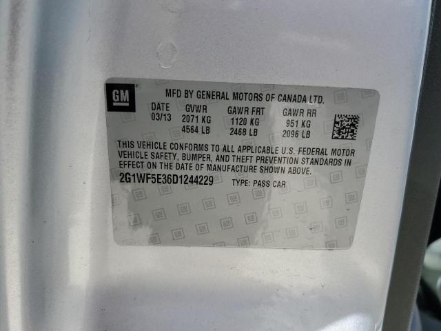 Photo 10 from auction – 2013 CHEVROLET IMPALA LS with VIN 2G1WF5E36D1244229
