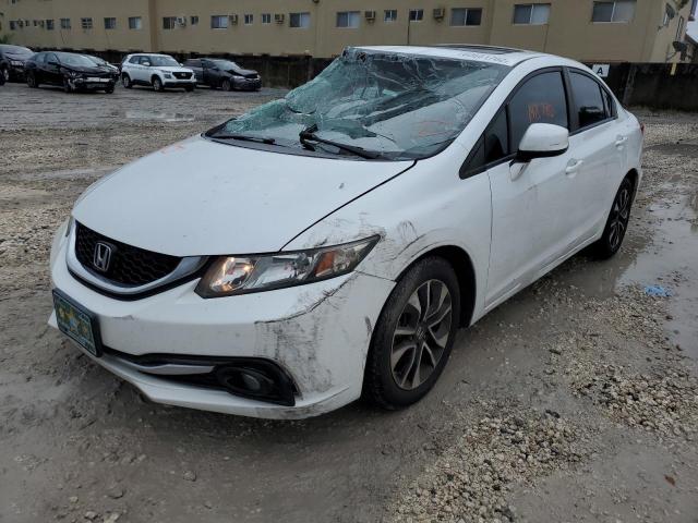 Photo 2 from auction – 2013 HONDA CIVIC EXL with VIN 19XFB2F91DE243979