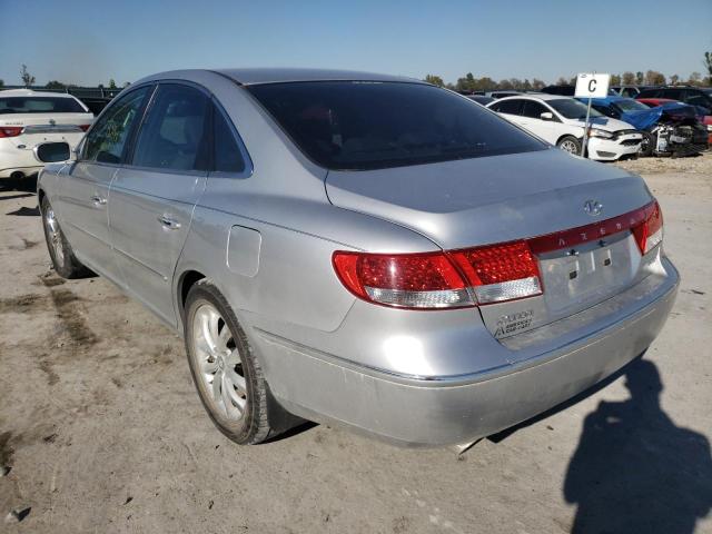 Photo 3 from auction – 2007 HYUNDAI AZERA SE with VIN KMHFC46F77A188066