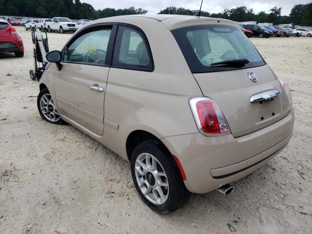 Photo 3 from auction – 2012 FIAT 500 POP with VIN 3C3CFFAR9CT366160