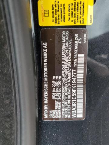 Photo 10 from auction – 2015 BMW 435 I with VIN WBA3R1C59FK194277