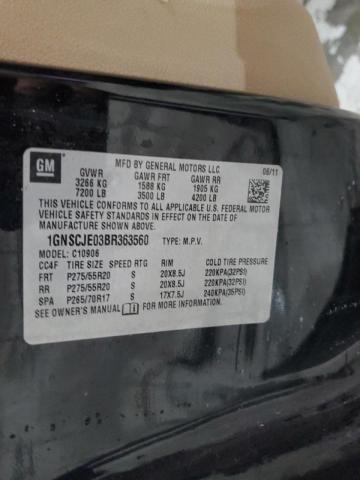 Photo 10 from auction – 2011 CHEVROLET SUBURBAN C with VIN 1GNSCJE03BR363560