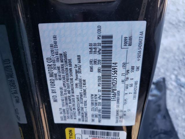 Photo 10 from auction – 2018 FORD MUSTANG with VIN 1FA6P8TH2J5156914