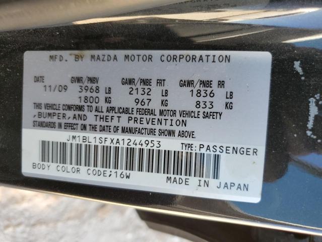 Photo 10 from auction – 2010 MAZDA 3 I with VIN JM1BL1SFXA1244953