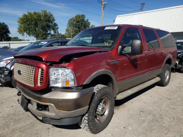 Photo 2 from auction – 2004 FORD EXCURSION with VIN 1FMSU45P04EA08470