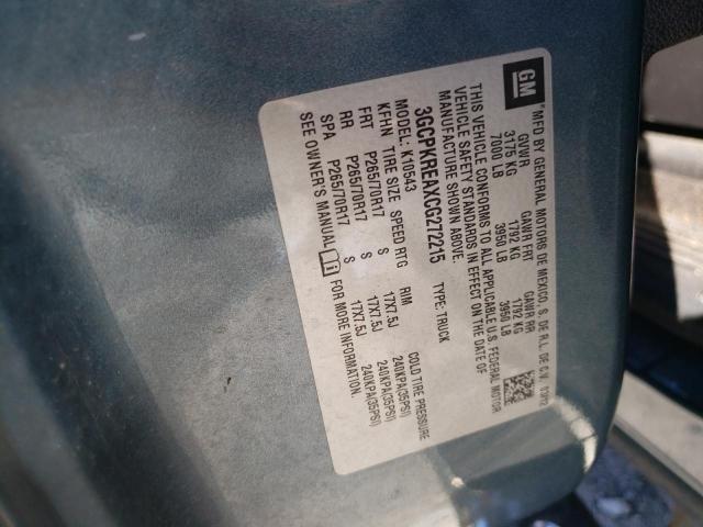 Photo 10 from auction – 2012 CHEVROLET SILVERADO with VIN 3GCPKREAXCG272215