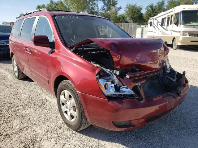KIA SEDONA EX 2008 with VIN KNDMB233286267842 - Photo from auction