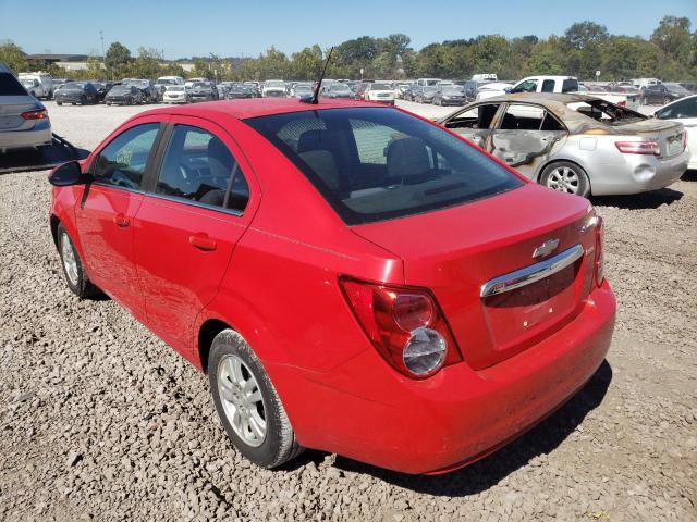Photo 3 from auction – 2013 CHEVROLET SONIC LT with VIN 1G1JC5SB6D4149172