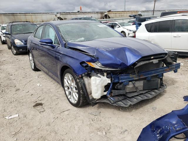 FORD FUSION TIT 2013 with VIN 3FA6P0K91DR383606 - Photo from auction