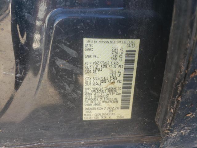 Photo 10 from auction – 2013 NISSAN FRONTIER S with VIN 1N6AD0ERXDN730228