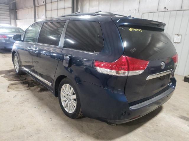 Photo 3 from auction – 2011 TOYOTA SIENNA XLE with VIN 5TDDK3DC3BS018574