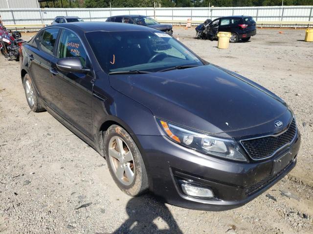 KIA OPTIMA LX 2015 with VIN KNAGM4A71F5621696 - Photo from auction
