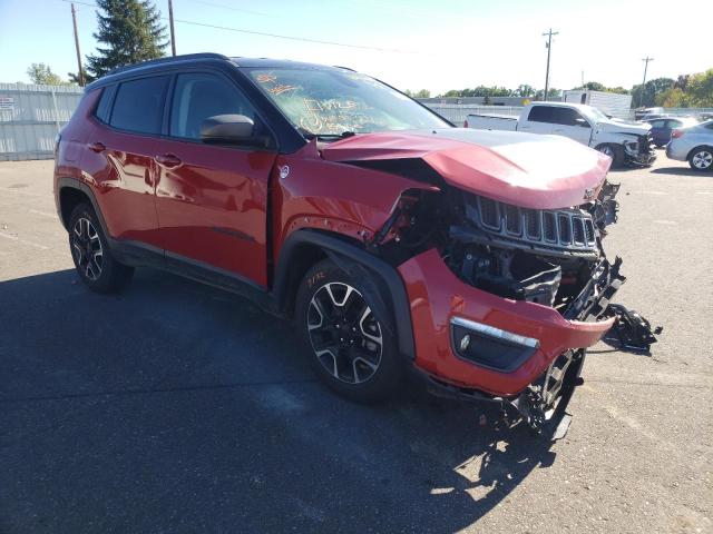 JEEP COMPASS TR 2020 with VIN 3C4NJDDB1LT207686 - Photo from auction