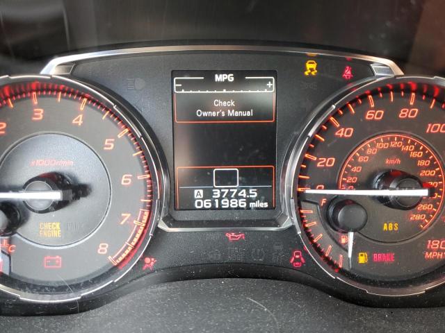 Photo 8 from auction – 2017 SUBARU WRX with VIN JF1VA1B61H9821597