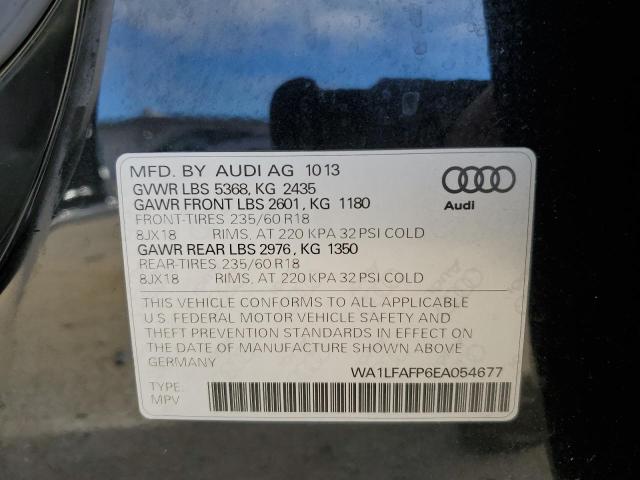 Photo 10 from auction – 2014 AUDI Q5 PREMIUM with VIN WA1LFAFP6EA054677
