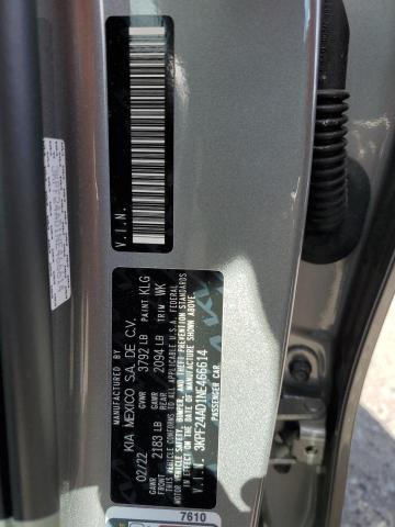 Photo 10 from auction – 2022 KIA FORTE FE with VIN 3KPF24AD1NE466614