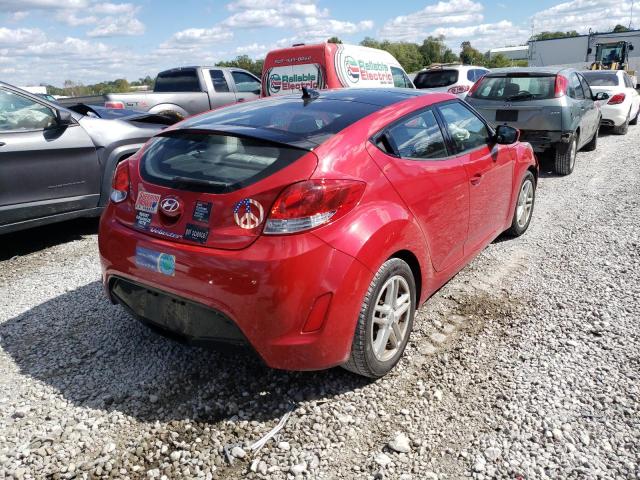 Photo 4 from auction – 2012 HYUNDAI VELOSTER with VIN KMHTC6AD1CU024874