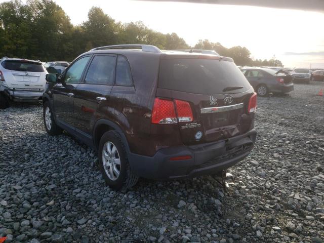 Photo 3 from auction – 2012 KIA SORENTO BA with VIN 5XYKT4A25CG195258