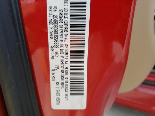 Photo 10 from auction – 2014 DODGE GRAND CARA with VIN 2C4RDGCG8ER205589