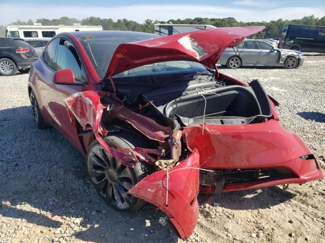 Photo 9 from auction – 2022 TESLA MODEL Y with VIN 7SAYGDEF8NF517514