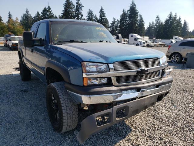 CHEVROLET SILVERADO 2004 with VIN 1GCEK19Z24Z303127 - Photo from auction