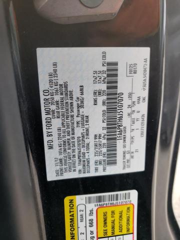 Photo 10 from auction – 2018 FORD MUSTANG with VIN 1FA6P8TH6J5107070