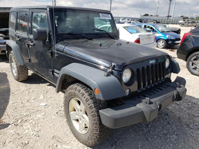 JEEP WRANGLER U 2014 with VIN 1C4BJWDG4EL291222 - Photo from auction