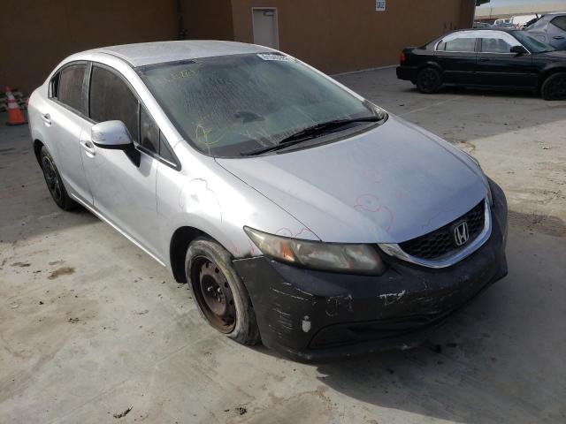 Photo 1 from auction – 2013 HONDA CIVIC LX with VIN 19XFB2F54DE204896